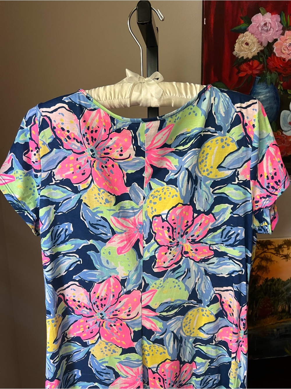 Lilly Pulitzer Marlowe boat neck capri dress 100% pima cotton - Picture 7 of 8